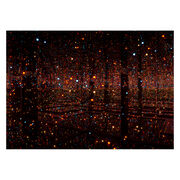 Kusama Infinity Mirror Room red postcard front image - large